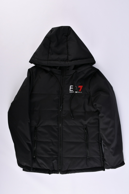 Куртка для мальчика (цв.чёрный) демисезонная из плащёвки Рост в наличии : 122, 128, 134, 140, 146 арт.09