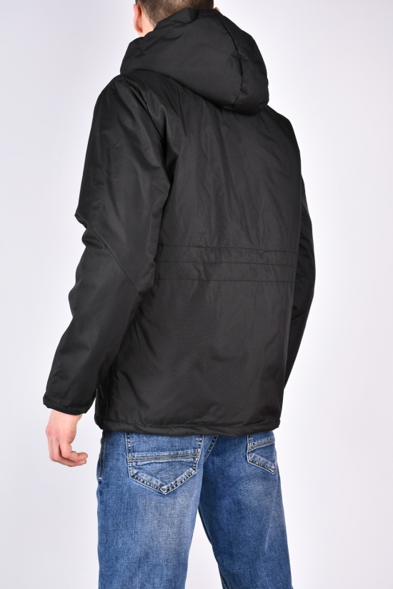 Куртка чоловіча демісезонна (кол. чорний) з плащівки Розміри в наявності : 48, 50, 52, 54, 56 арт.241