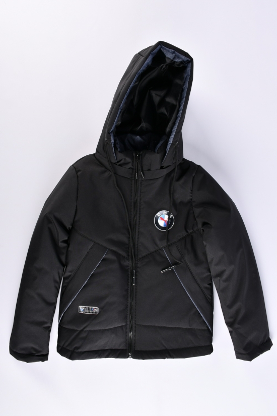 Куртка для мальчика (цв.чёрный) демисезонная из плащёвки Рост в наличии : 116, 122, 128, 134 арт.08