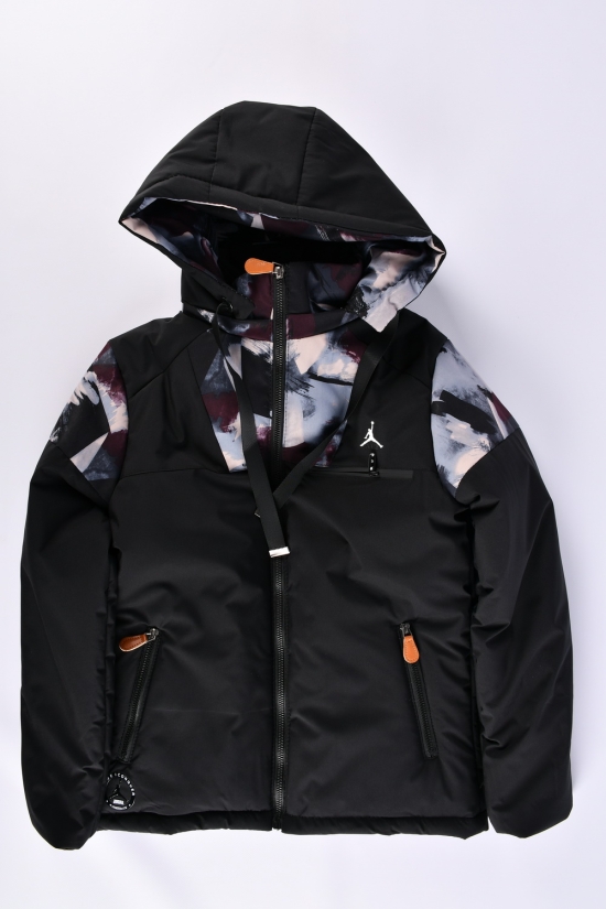 Куртка для мальчика (цв.черный) демисезонная из плащёвки Рост в наличии : 152, 158, 164, 170, 176 арт.03