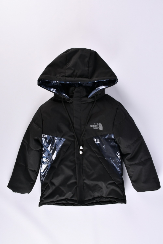 Куртка для мальчика (цв.черный/синий) демисезонная из плащёвки Рост в наличии : 104, 110, 116, 122, 128 арт.04