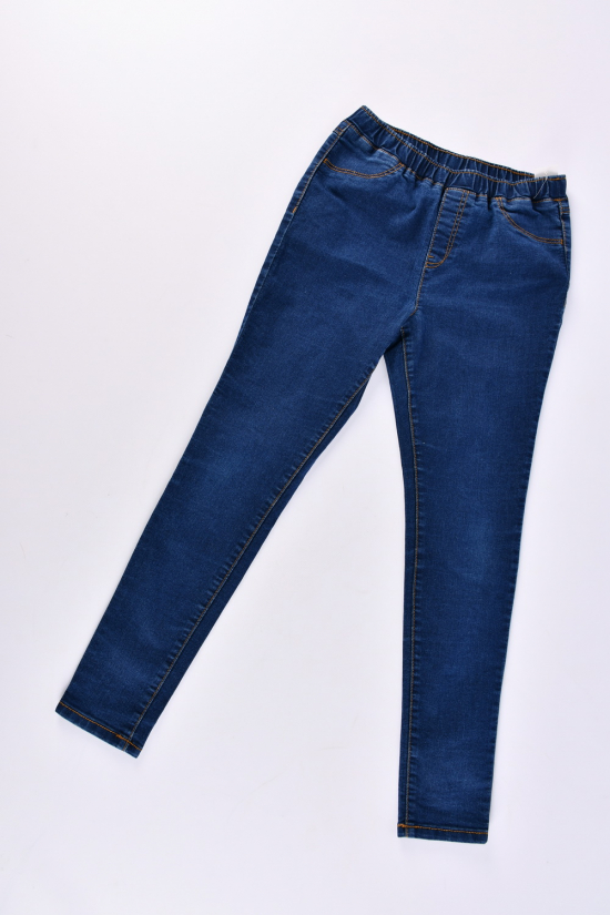 Джегенсы для девочки джинсовые (стрейчевые) Рост в наличии : 140 арт.2502-1
