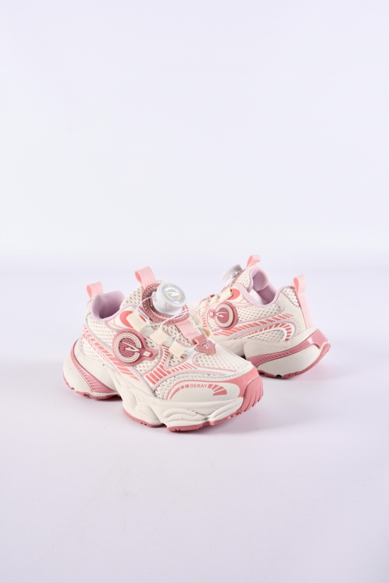 Кросівки для дівчинки із системою швидкого шнурівки Розміри в наявності : 27, 28, 29, 30 арт.A26011