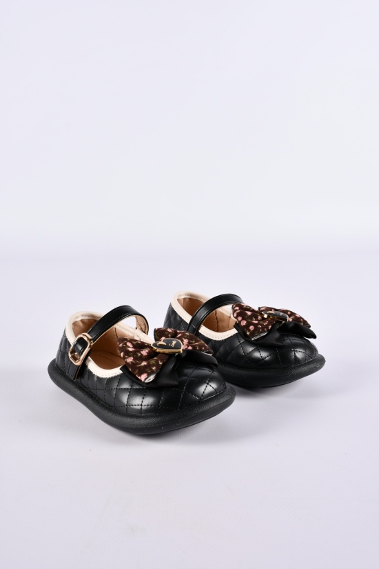 Туфли для девочки (цв.черный) Размеры в наличии : 22, 23, 24, 25, 26 арт.B3310