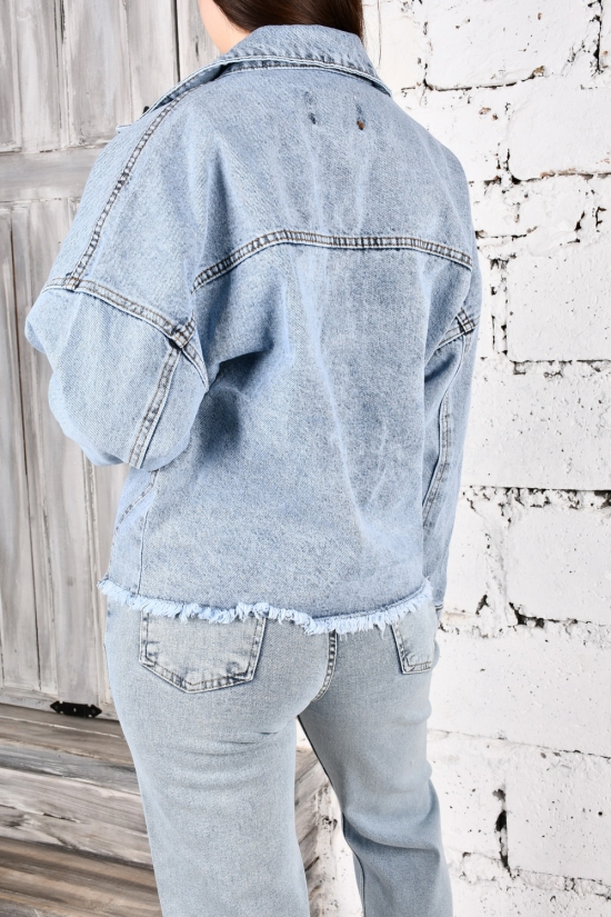 Жіночий піджак джинсовий "OREO" Розміри в наявності : 44, 48 арт.5175
