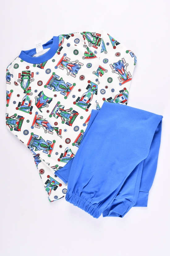 Пижама для мальчика (цв.синий) трикотажная "ECE kids" Рост в наличии : 110, 116, 122 арт.695