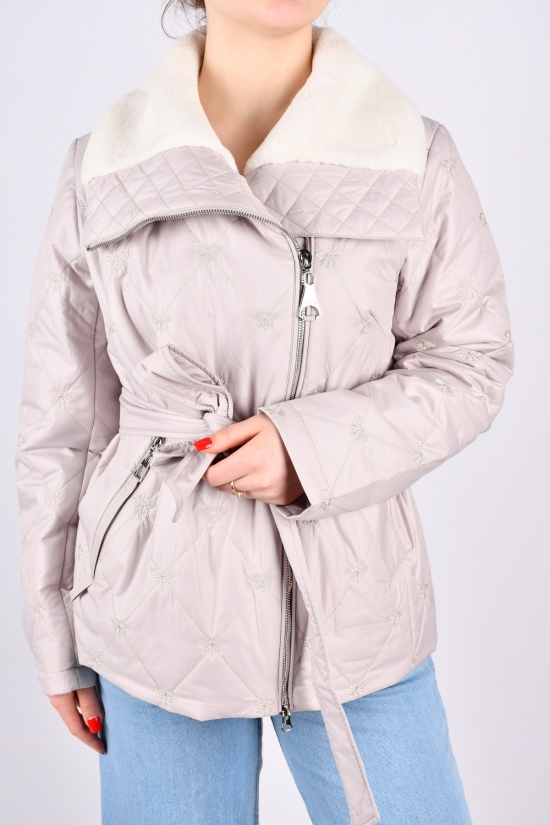 Куртка жіноча (color 29) демісезонна з плащової тканини "Quiet Poem" Розміри в наявності : 44, 46, 48, 50, 52 арт.AM-4015