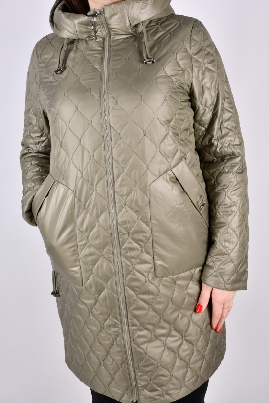 Куртка жіноча (color 452) демісезонна з плащової тканини "Quiet Poem" Розміри в наявності : 50, 52, 58 арт.BM-3182