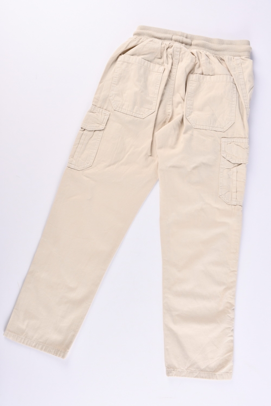 Штани для хлопчика (кол. кремовий) "DOFFBI" склад 100% Cotton Зріст в наявності : 134, 140, 146, 152 арт.8465-3