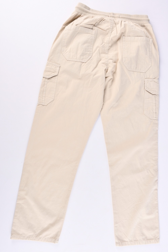 Штани для хлопчика (кол. кремовий) "DOFFBI" склад 100% Cotton Зріст в наявності : 158, 164, 170, 176 арт.8465-4
