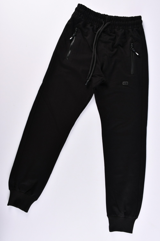 Штани для хлопчика (кол. чорний) "DOFFBI" склад 100% Cotton Зріст в наявності : 134, 140 арт.8397-3
