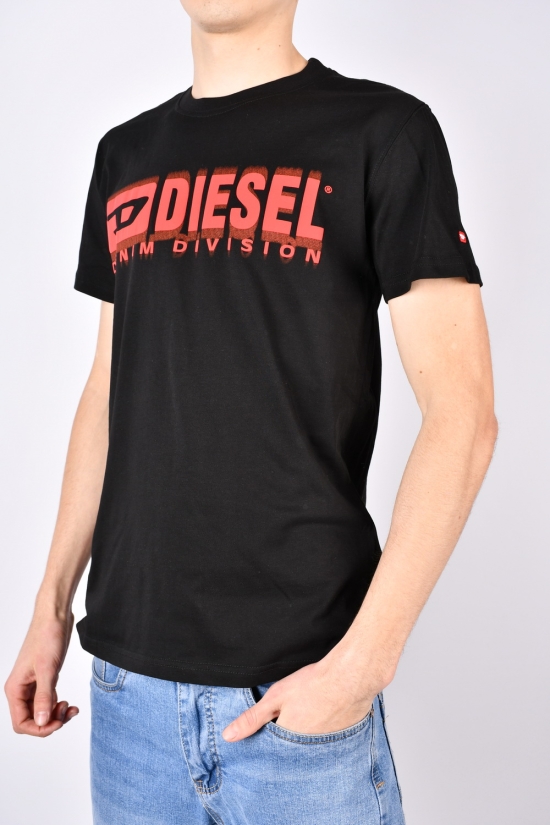 Футболка чоловіча (кол. чорний) трикотажна "Diesel" Розмір в наявності : 50 арт.5085