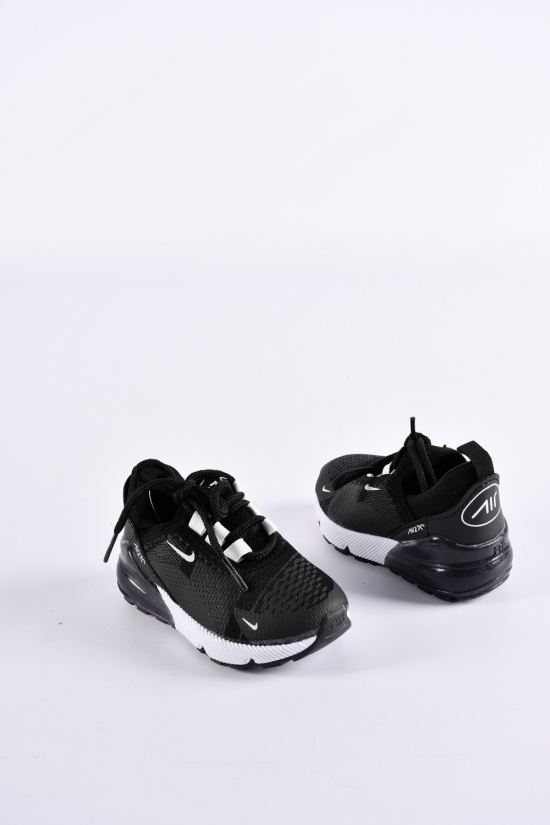Кроссовки для мальчика (цв.черный) тканевые  Размеры в наличии : 21, 22, 24, 25 арт.752884
