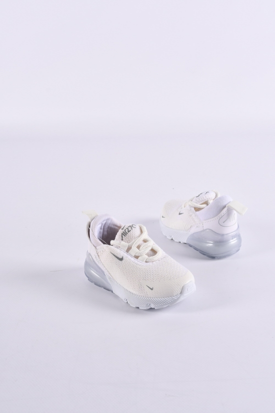 Кроссовки детский (цв.белый) тканевые "Nike" Размеры в наличии : 21, 23, 24, 25 арт.752884