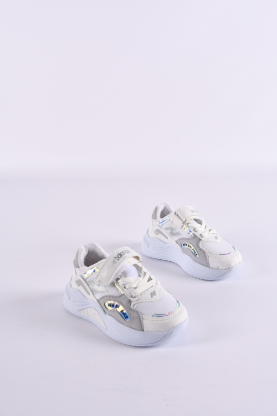 Кросівки для дівчинки (кол. білий)  Розміри в наявності : 26, 27, 28, 29, 30 арт.752886