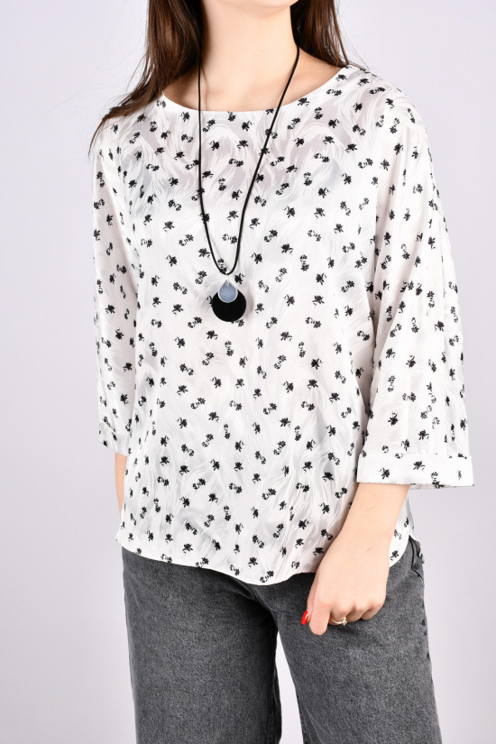 Блузка жіноча (кол. білий) "ESAY" Розміри в наявності : 40, 42, 44 арт.9319/1E