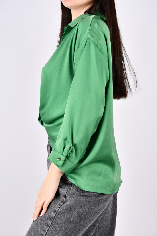 Блузка женская (цв.зеленый) "ESAY" Размеры в наличии : 40, 42, 44 арт.9526