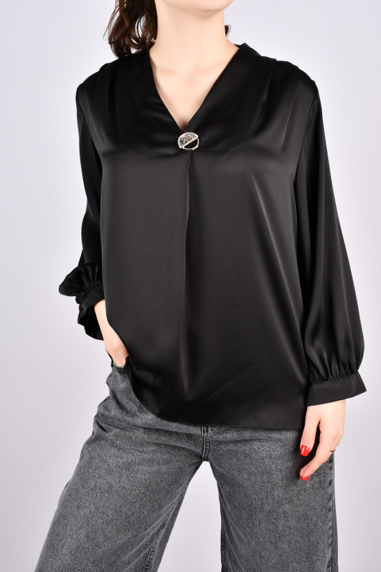 Блузка женская (цв.черный) "ESAY" Размеры в наличии : 44, 46, 48 арт.9604/1A