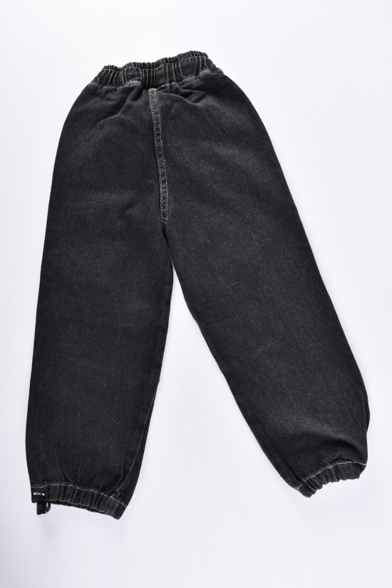 Штани для дівчинки (кол. чорний) модель карго "CEMIX" Зріст в наявності : 98, 104, 110, 116, 122, 128 арт.2120-2
