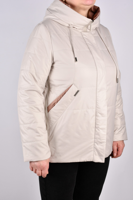 Куртка жіноча (color 022) демісезонна з плащівки "Quiet Poem" Розміри в наявності : 50, 52, 54, 56, 58, 60 арт.BM-4364