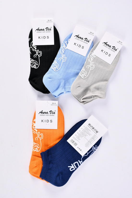 Шкарпетки для дівчинки Aura Via розміри 24-35 всесезонні (85% COTTON10% POLIAMID 5% ELASTA арт.GDFX1312