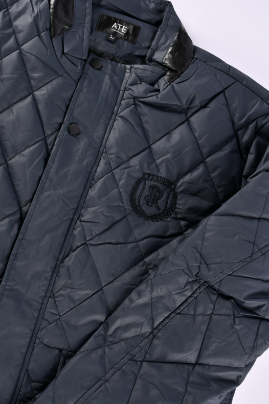 Куртка чоловіча з плащової тканини (кол. т. синій) демісезонна "ATE" Розміри в наявності : 46, 48, 50, 52, 54 арт.A-805