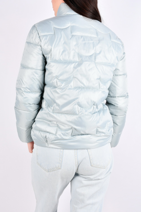 Куртка жіноча (кол. м'яти) болонева демісезонна Розміри в наявності : 42, 44, 46, 48, 50 арт.B-1022