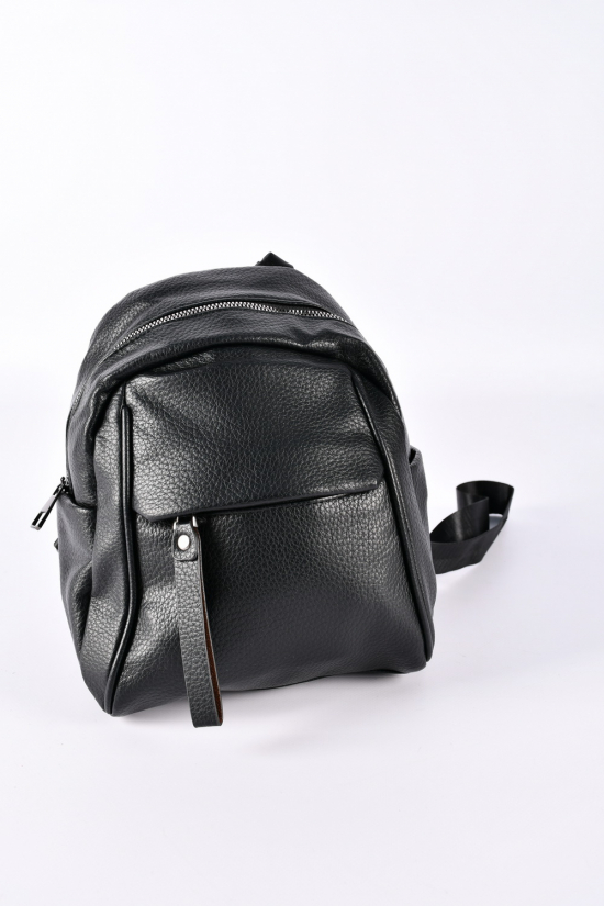 Рюкзак женский (цв. черный) размер 24/19/11см арт.S-7056