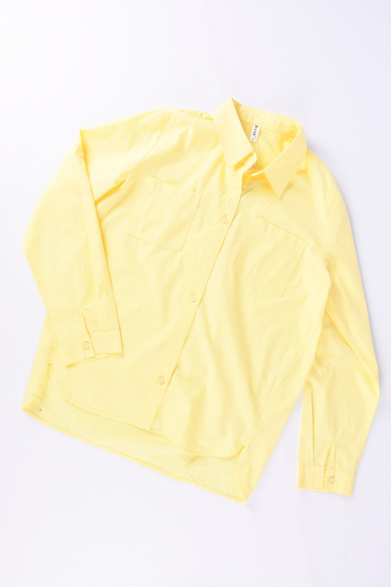 Рубашка женская (цв.желтый) "BASE" Размеры в наличии : 42, 44 арт.A3022