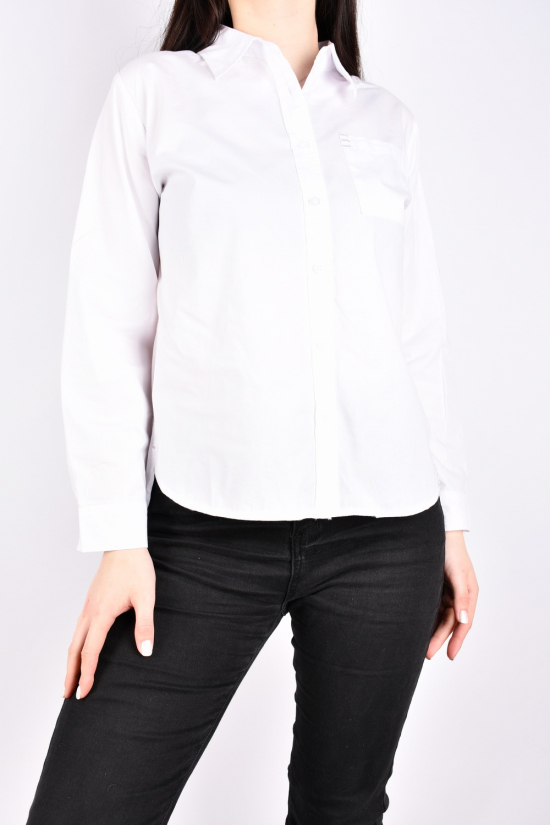Сорочка жіноча (кол. білий) "BASE" Розміри в наявності : 48, 50, 52, 54 арт.C3002