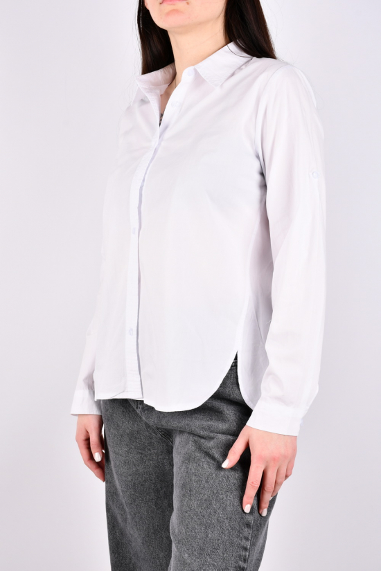 Сорочка жіноча (кол. білий) "BASE" Розміри в наявності : 42, 44, 46, 48 арт.A3013