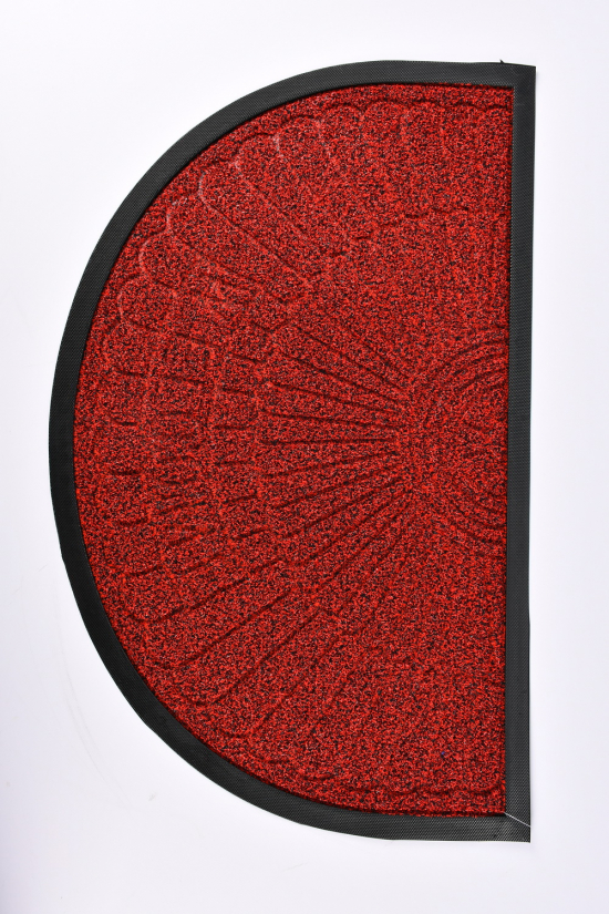 Коврик на резиновой основе (цв.красный) размер 50/80 см. арт.MF4144