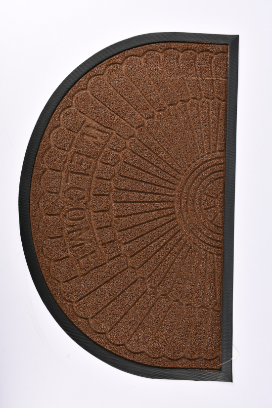 Коврик на резиновой основе (цв.коричневый) размер 50/80 см. арт.MF4144