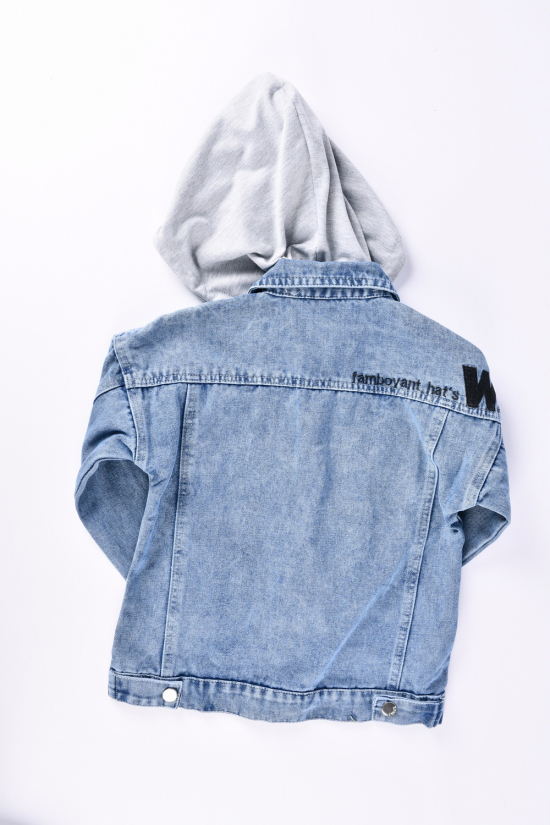 Джинсовый пиджак для девочки (цв.синий) Рост в наличии : 122, 128, 134, 140, 146, 150, 160, 170 арт.ZH0320