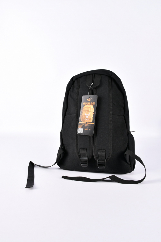 Рюкзак тканевый (цв.чёрный) размер 40/29/14 см арт.GB655