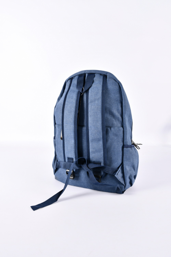 Рюкзак тканевый (цв.синий) размер 40/29/14 см арт.GB655
