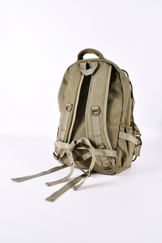 Рюкзак тканинний (кол. хакі) розмір 50/30/11 см арт.B257-1
