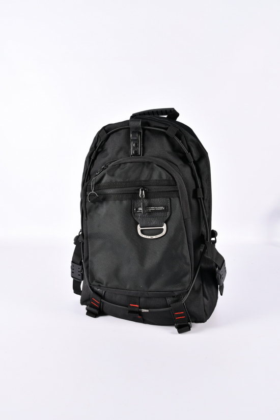 Рюкзак (кол. чорний) з плащової тканини розмір 47/30/14см арт.A699