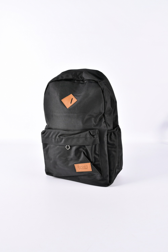 Рюкзак (кол. чорний) з плащової тканини розмір 42/30/14см арт.YF032