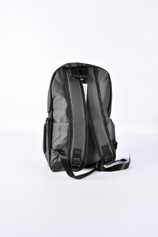 Рюкзак (цв. сірий) з плащової тканини розмір 42/30/14см арт.YF032