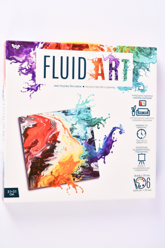 Креативное творчество "FLUID ART" арт.FA-01-01/05