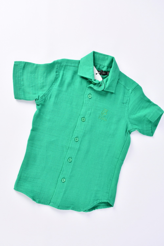 Шведка для мальчика (цв. зеленый) (95% Cotton, 5% Lycra) "ZARA" Рост в наличии : 110, 116, 122, 128, 134 арт.841