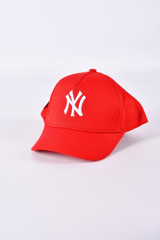 Бейсболка для хлопчика (кол. червоний) котонова "NEW YORK" арт.9544