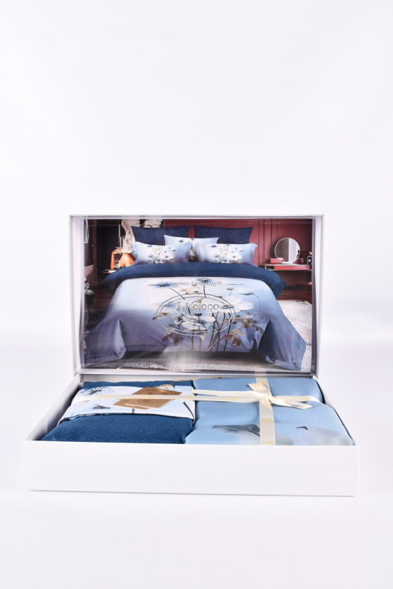 Комплект постельного белья "KOLOCO" размер 200/230 см. (наволочки 2шт.- 50/70см.) арт.06-303
