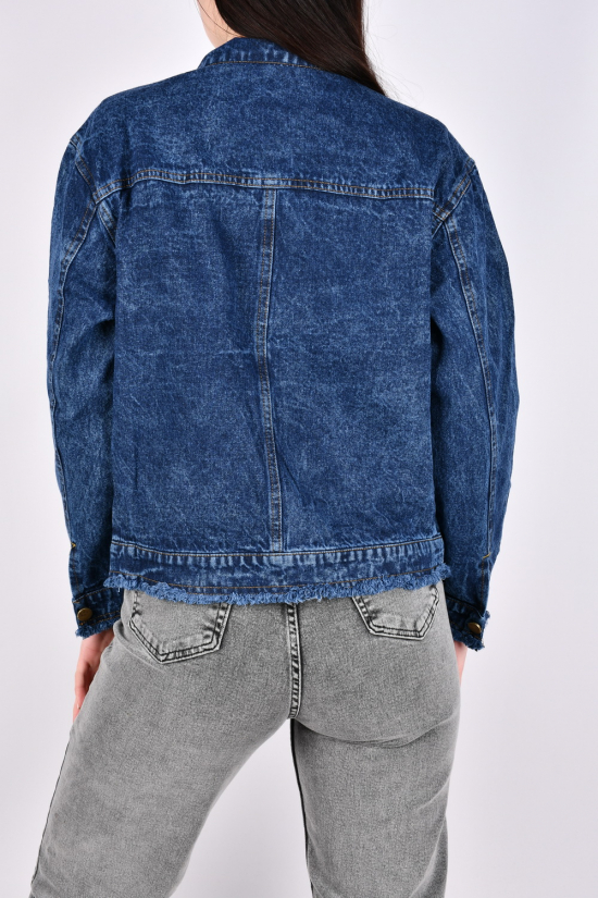 Жіночий піджак джинсовий (кол. синій) "BASE" Розміри в наявності : 44, 46, 48 арт.A7671