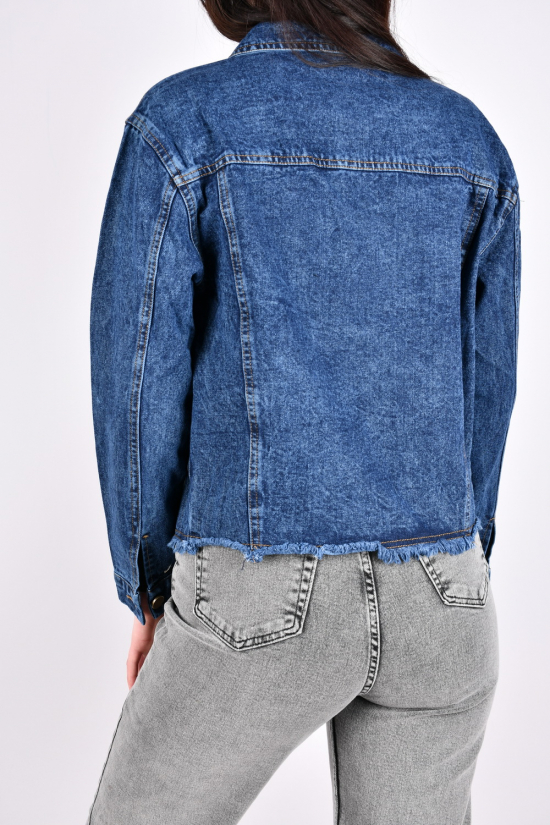 Жіночий піджак джинсовий (кол. синій) "BASE" Розміри в наявності : 44, 46, 48 арт.A7670