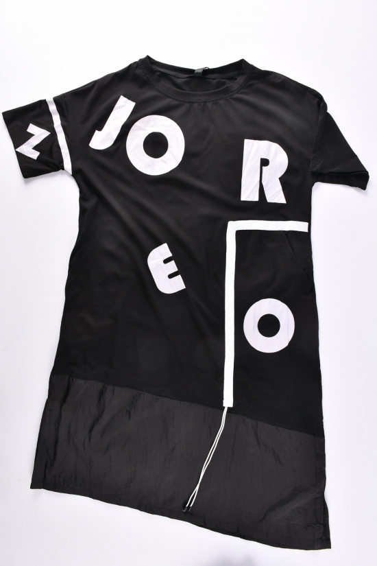 Платье женское (цв.чёрный) трикотажное размер 48-50 арт.8881