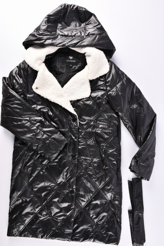 Куртка женская (цв.чёрный) демисезонная болоньевая Размеры в наличии : 40, 42, 44, 46, 48 арт.2333
