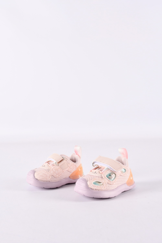 Кросівки для дівчинки "W.NIKO" (тканинні) зі шкіряною устілкою підошва матеріал ЕВА Розміри в наявності : 17, 18, 19, 20, 21, 22 арт.СС205-4