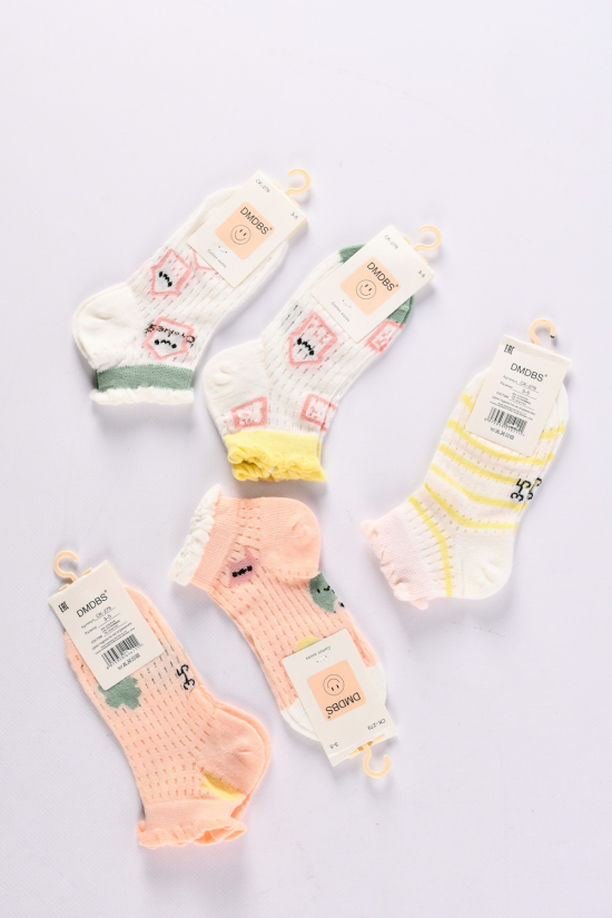 Шкарпетки всесезонні для дівчинки на 3-5 років (80% COTTON 15% Polyamide5%spandex) арт.CK-279